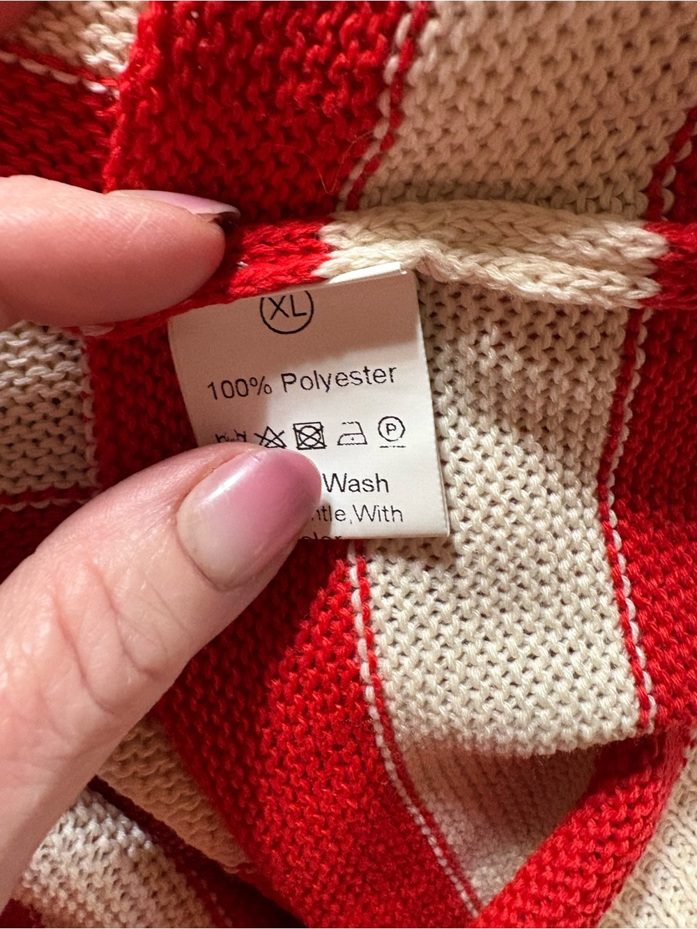 Patriotic Stars & StripesLight Weight Knit Sweater - Red, White, Blue - Picture 3 of 3